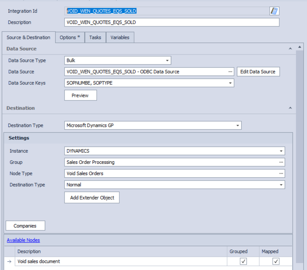 SmartConnect WENNSOFT_RENTAL_RATES field mapping configuration
