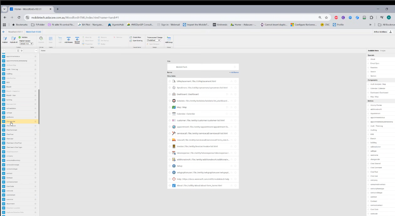 WennSoft app screen 2